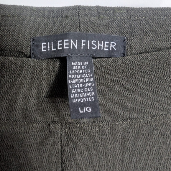 Eileen Fisher Washable Crepe Slim Pant Size L NWOT - Picture 6 of 9